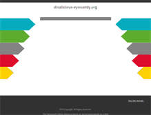 Tablet Screenshot of divalicious-eyecandy.org